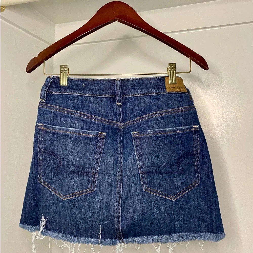 American Eagle Denim Mini Skirt - Picture 3 of 4